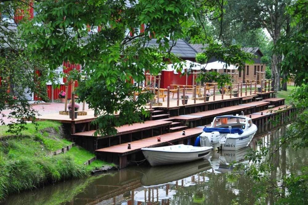 Hotel Bootshaus Bedekaspel Zewnętrze zdjęcie